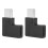 husxh USB Type C to USB Type C Adapter 2pcs Fast Charging Data Sync Converter Gender Changer Computer Accessories 1