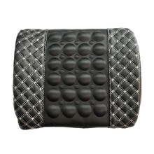 Kiplyki 1pc Lumbar Massage Car Electric Massage Cushion Lumbar Support Car Seat Back Support Waist Cushion