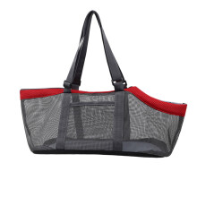 WJSXC Pet Carrier Bag, Compatible with small pets under 15lb, portable & breathable mesh travel bag, gray