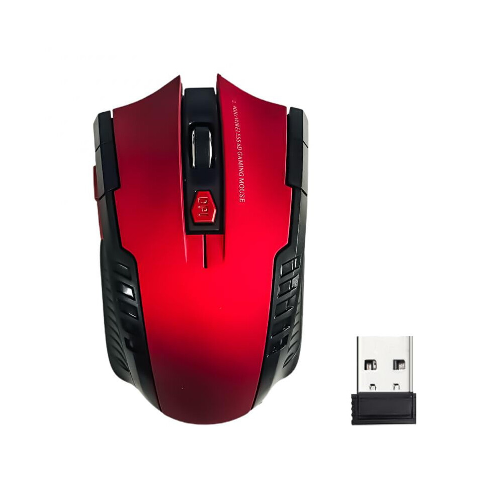 Ryra 2.4G 6 Key Wireless Mouse Game Mouse 1600Dpi Usb Receiver Gaming Mouse Optical For Laptop Computer Pc Gamer Csgo Pubg Lol 9389440837485