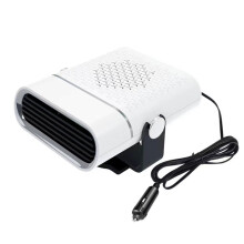 12V Car Heater Fan with Dual Heating Cooling, Rapid Defogging, 360 Rotation for Windshield