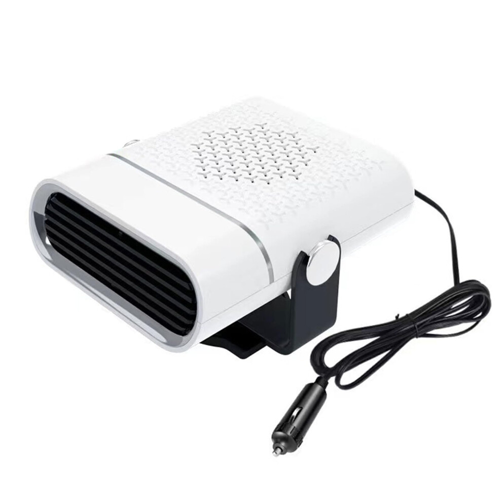 12V Car Heater Fan With Dual Heating Cooling, Rapid Defogging, 360 Rotation For Windshield 9070919133831