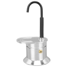 Stovetop Espresso Maker 50ml Aluminum Italian Single Cup Coffee Pot for Camping and Travel