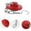 Fire Hydrant Cap with Chain, Durable Iron Construction, Weather Resistant for Outdoor Use 3