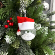 Quinlirra Clearance Christmas Angel Snow Globe, Santa & Snowman Ornaments, Tree Decor Gift for Xmas Party (compatible with existing collections)