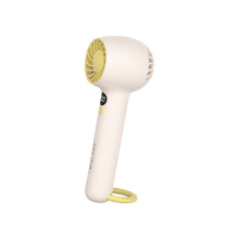 Fnyoxu New Handheld Fan. Rechargeable Portable Mini Fan with Hook Digital Display Handheld Small Fan
