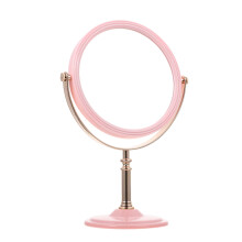 Double Sided Vanity Mirror Travel Makeup Wear-resistant Table Vintage European- Style Dressing Home