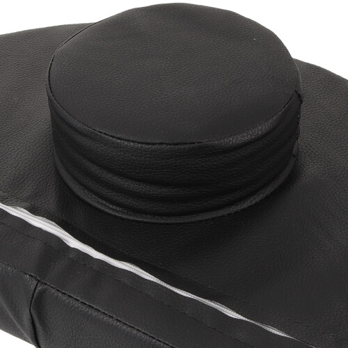 Eease Down Pillow Massage Table Face Cradle Cushion for Spa Bed Black 2