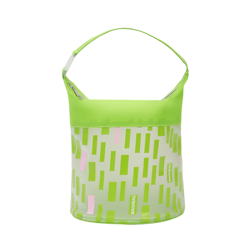 Clear Cosmetic Bag Waterproof Portable Handle Smooth Zipper Multi-functional Travel Toiletry Makeup Pouch Travelling Supplies