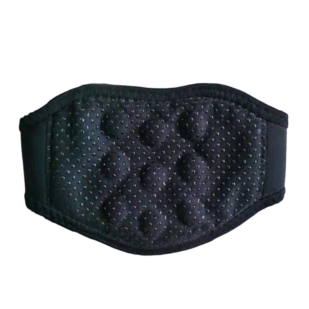 Black Iuyt6 Neck Brace With Magnet, Magnetic Brace For Neck Pain Relief, Self-Heating Soothing Neck Support Strap Daily Deals