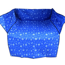 1pc Large Car Pet Trunk Mat Tarpaulin Waterproof Dog Cat Back Seat Covers Rear Auto Pad Car Protection Blanket (Blue)