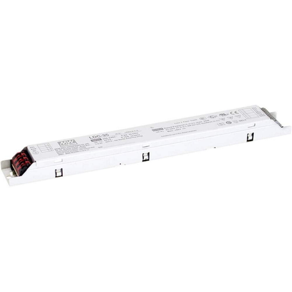 Mean Well,Ldc-35,Led Drivers Power Supplies 35W 300-1000Ma 27-56V Cp 9110895367582