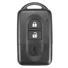 Case for 2-button remote key for N-issan Micra Xtrail Qashqai Juke