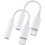 2x Lightning to 3.5 mm headphone adapter White White one size 2
