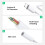 2x Lightning to 3.5 mm headphone adapter White White one size 4