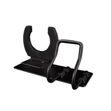 (single hook) Metal KTV Mic Stand Holder Feature Single/Double Hook Designing for Enhances Stability and Durability In Music Venues