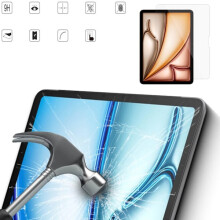 Compatible with iPad Air 11 inch M2 screen protector tempered glass 9H transparent