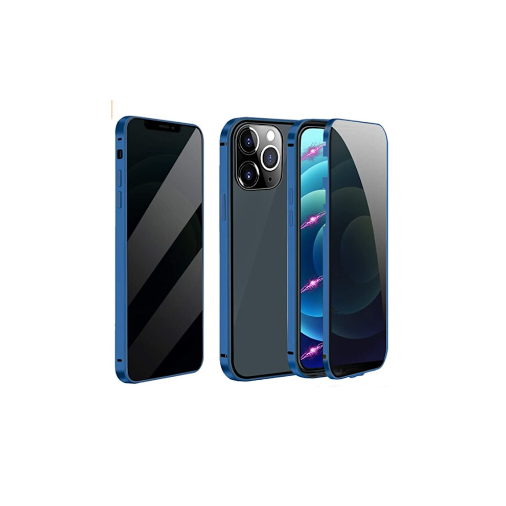 Privacy Magnetic Case For Compatible With Iphone 13 Mini Blue 9110895368398