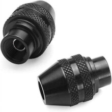LEEYNEER 2 Set Universal Multi Quick Change Keyless Chuck For Dremel 4486 Rotary Tools 3000 4000 7700 8200