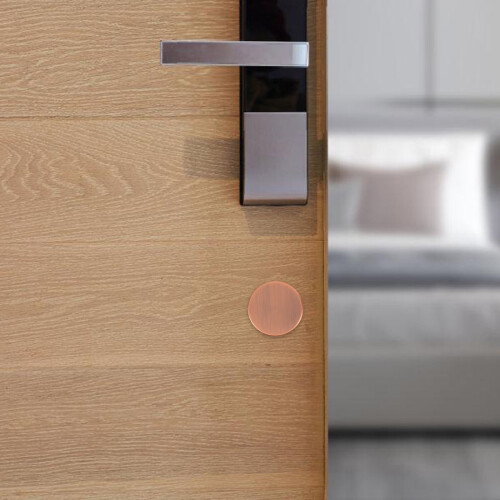 Security Door Decorative Cover Handle Knob Stainless Steel 2