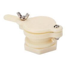 HBASD Honey Gate Valve, Honey Extractor Tap Bottling Honey Extractor, Bee Hive Honey Spinner Tool Beekeeping Supplies Equipment (Ivory)