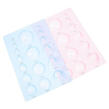 2 Pcs Mud Extractor Half Ball Clay Boards Craft Molds Resin Crafts Silicone Candy