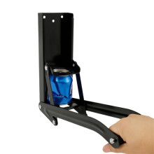 Heavy Duty 16oz Can Crusher for Recycling, Wall Mounted Aluminum Can Smasher with Long Handle