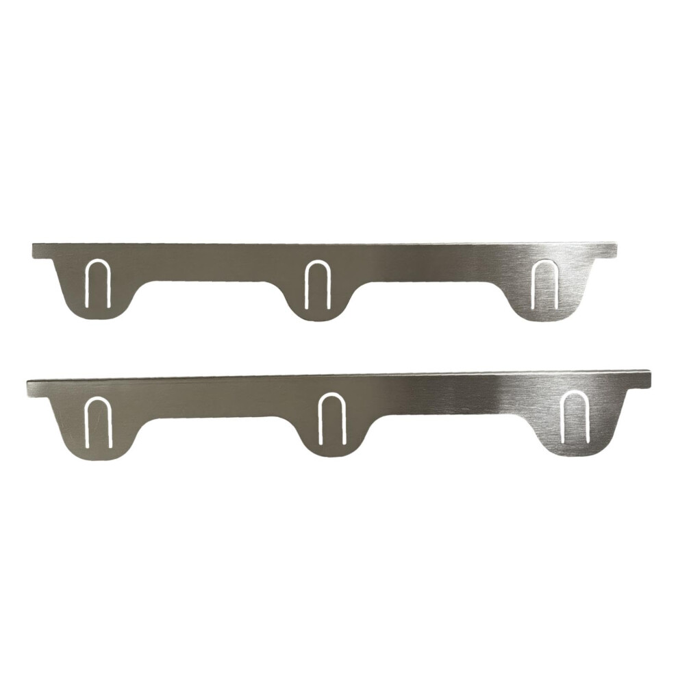 2 Pack Stainless Steel Stove Gap Cover, Durable Counter Filler For Kitchen Spill Protection 9113335122819