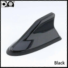 (Black) Seat Exeo Mii Arona Ateca Inca Alhambra Waterproof shark fin antenna special auto car radio aerials Stronger signal Piano paint