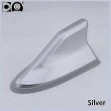 (Silver) Seat Exeo Mii Arona Ateca Inca Alhambra Waterproof shark fin antenna special auto car radio aerials Stronger signal Piano paint