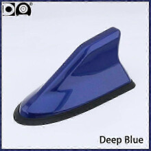 (Deep Blue) Seat Exeo Mii Arona Ateca Inca Alhambra Waterproof shark fin antenna special auto car radio aerials Stronger signal Piano paint