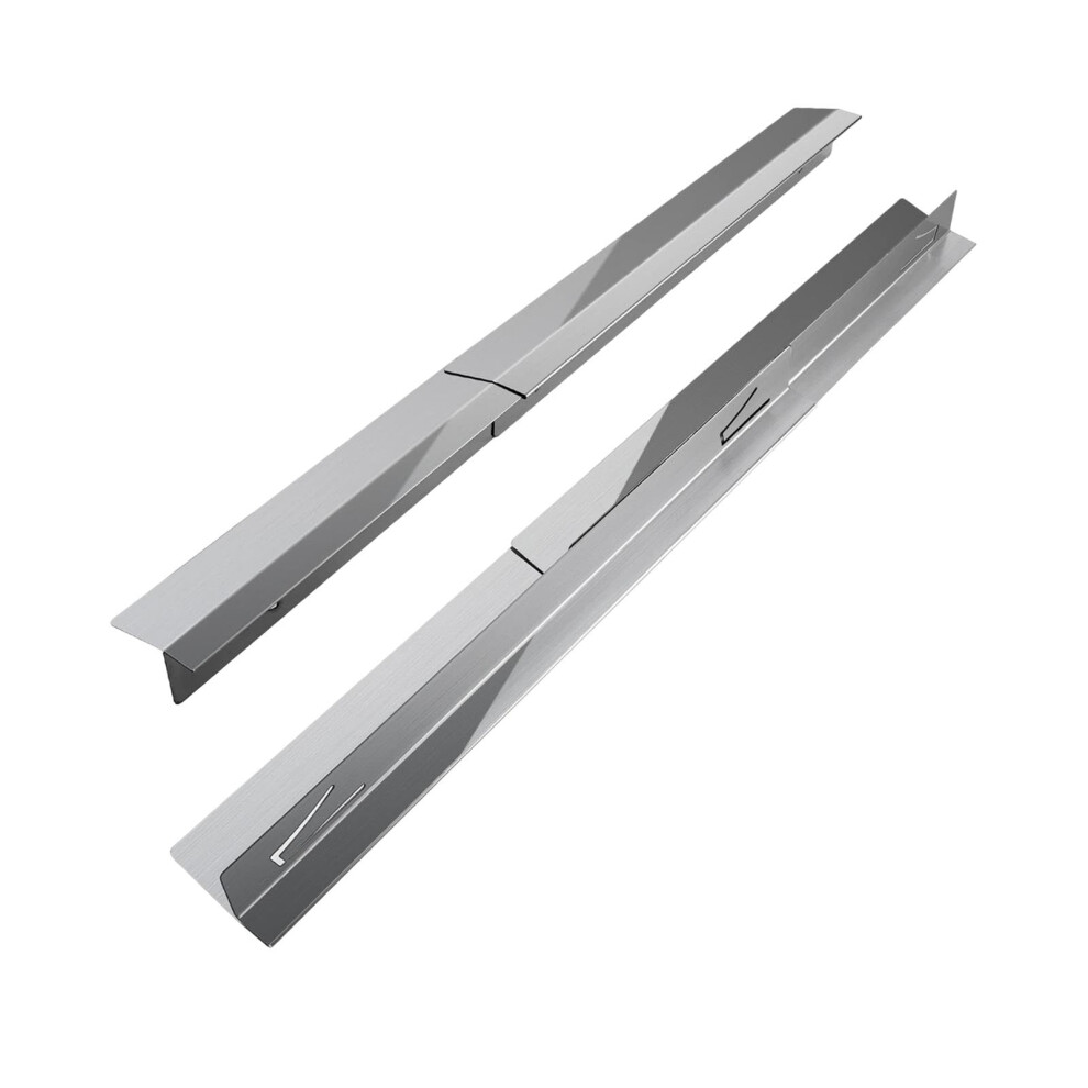 Kitchen Gap Filler Stainless Steel Retractable Stove Counter Cover Heat Resistant Seam Guard 9113335124073