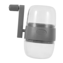Manual Nut Grinder Hand Crank Food Chopper for Garlic Ginger Nuts and Dried Fruits Indoor Outdoor Use