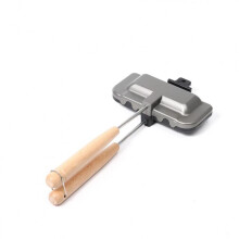Sandwich Maker Grilled Cheese Pan with Nonstick Double Sided Plates for Camping and Hot Dogs