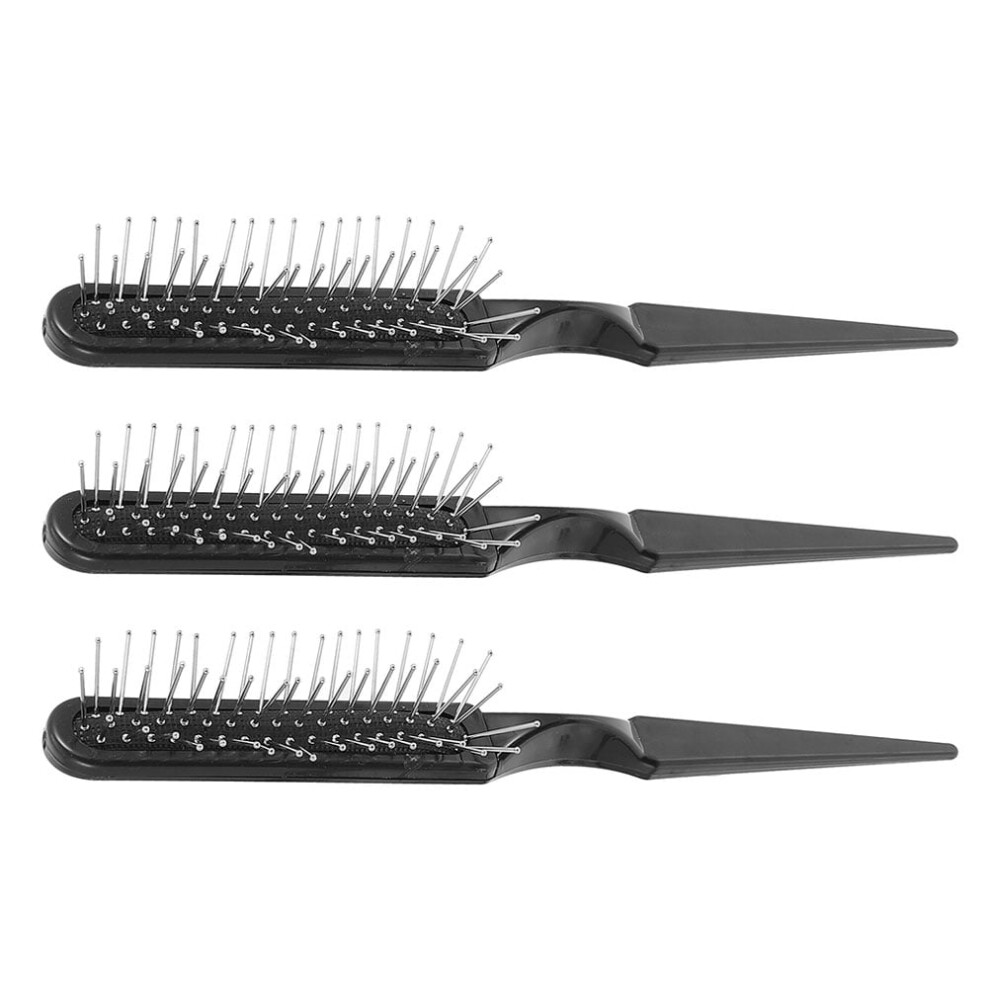 3 Hair Brush Comb Paddle Hair Brush Detangling Brush Pocket Hair Brush Hairbrush Detangler Brush Wide Comb Vented Hairbrush for Womne