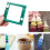 Square Plastic Tassel Maker Ajustable Tassel Tool Hand-knitting DIY Tool Handmade Tassel Tool 2