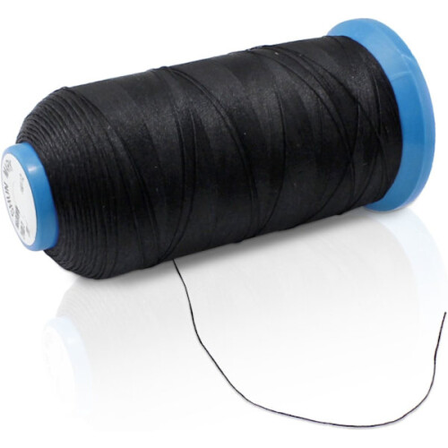 Durable nylon thread for overlock sewing machine (black) 2
