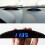 12V Digital LED Alarm Auto Electronic Car Clock Voltmeter Thermometer 3 In 1 1
