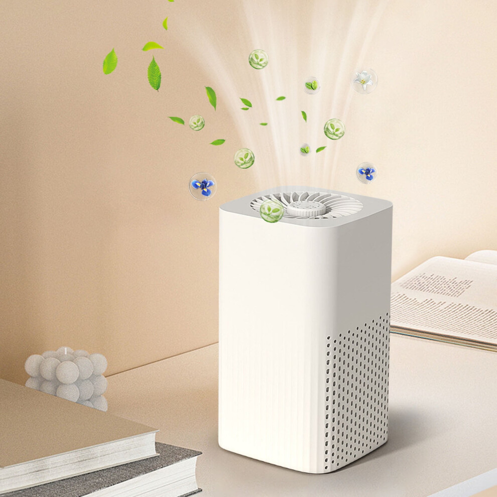 Flohua Mini Humidifier With Aromatherapy Diffuser, Usb Purifier For Home, Car, Desktop, Compatible With Essential Oils 9389440691773