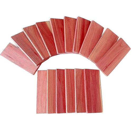 16 Pack Cedar Blocks for Closet,Red Cedar Blocks for Storage, Aromatic Cedar Blocks for Closet and D