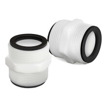 2er-Pack Poolschlauchadapter 1,5 Zoll für Intex Coleman Aufstellpoolschläuche und Filterpumpen