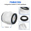 Kit com 2 Adaptadores de Mangueira de Piscina de 1,5 Polegadas para Mangueiras e Bombas de Filtro de Piscinas Elevadas Intex e Coleman 3