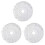 3 Replacement Mop Micro-Head Refill for 360 Spin Magic Mop-Microfiber Replacement Mop Head-Round Sh 1