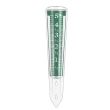 5-Inch Garden Rain Gauge Rain Gauge Outdoor Rain Gauge Garden Rain Magnifying Scale and Numbers