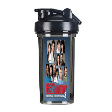Grey's Anatomy Fitness shaker cup exercise shaker bottle, comfortable to carry, easy to carry, drink water with you