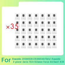 35 kpl pölypusseja Rowenta ZR200520/ZR200540/Tefal Rowenta X-Plorer Serie 75S+/Silence Force 4A/Sw -imureille