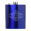 7 oz Stainless Steel Hip Flask Polyjuice (Blue) 1