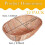 12 Pack Plastic Oval Basket, Empty Bread Basket Food Storage Basket Bulk,Plastic Wicker Baskets Bin 4
