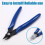 3D Printer Nozzle Cleaning Kit with Pliers, Cleaning Brush, and Deburring Tools for Efficient Unclog 5