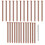 25Pcs Copper Nails for Tree Stumps 3.14 Inches Long Pure Copper Nails Bulk with Drill Bit to Remove 1